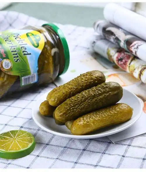 冠利酸黄瓜俄式酸青瓜俄罗斯口味酸黄瓜德国670g1瓶