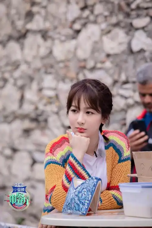 杨紫中餐厅造型汇总