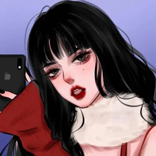 >                 好看的暗黑系个性少女头像 上一组 上一张 6/12张