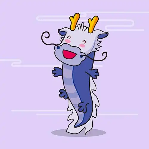 龙-吉祥物插画 - 原创作品 - 站酷(zcool)