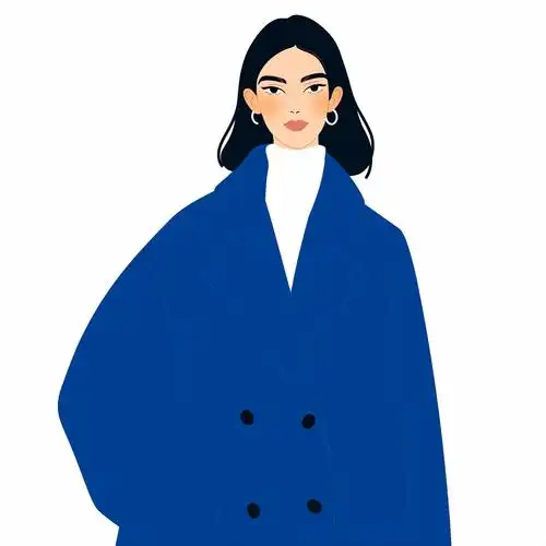 简约的克莱因蓝头像,很适合职场!_颜色_专业_感觉