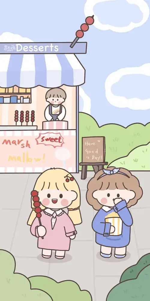 少女心壁纸cr67见水印