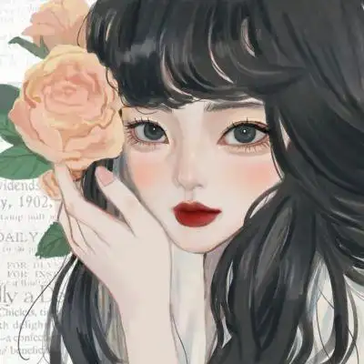 文艺范小清新手绘头像