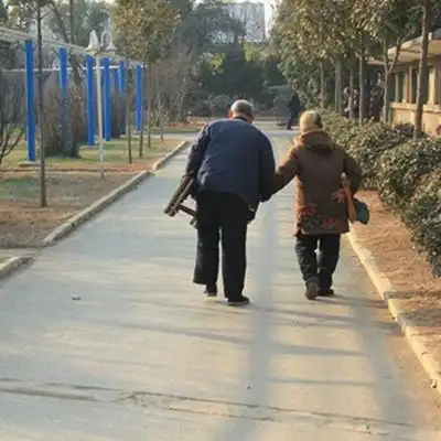 老夫妻牵手感动瞬间展示分享白头偕老的6大秘诀