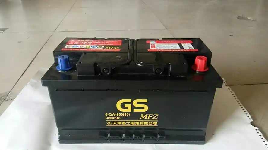 统一12v80ah铅酸蓄电池 lbn4 27-80免维护汽车电瓶 6-qw-80蓄电池