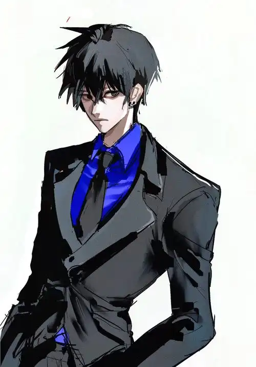 一些西装 动作有参考!