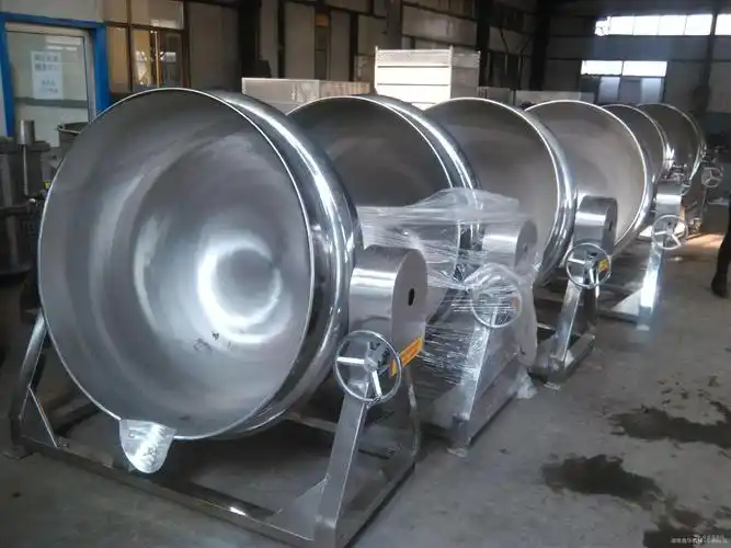 大型立式夹层锅蒸煮