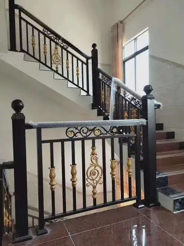 铝艺楼梯扶手,铝艺栏杆