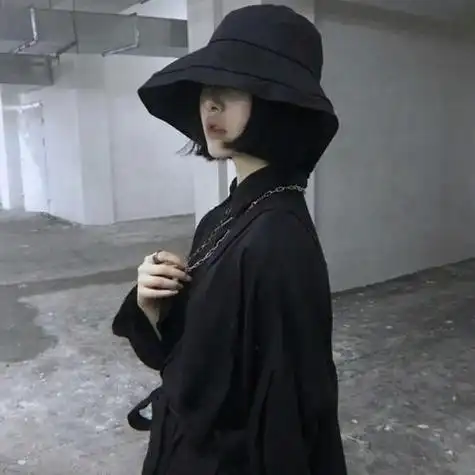 沈书妍暗黑系女头女生头像