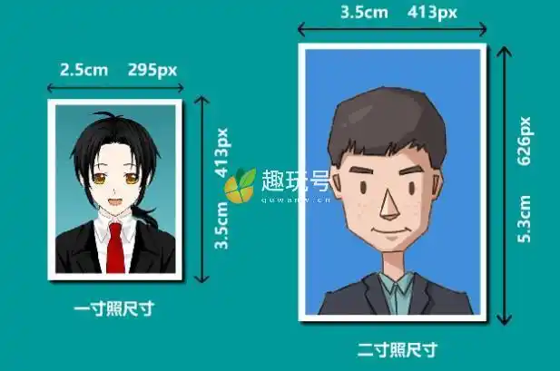 一寸照片尺寸像素比例证件照常用的尺寸和要求