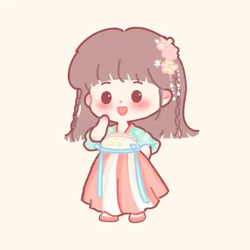 临摹自张大桃老师7715#q版人物 #简笔画 - 抖音