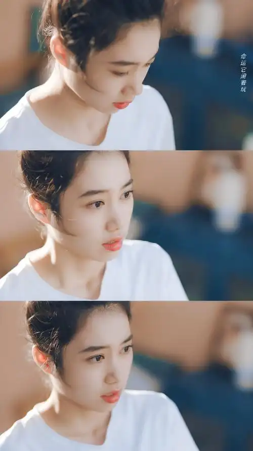薄荷之夏#倪珂欣 × 童夕还蛮喜欢这部剧里童夕和陶竹的同桌友情line