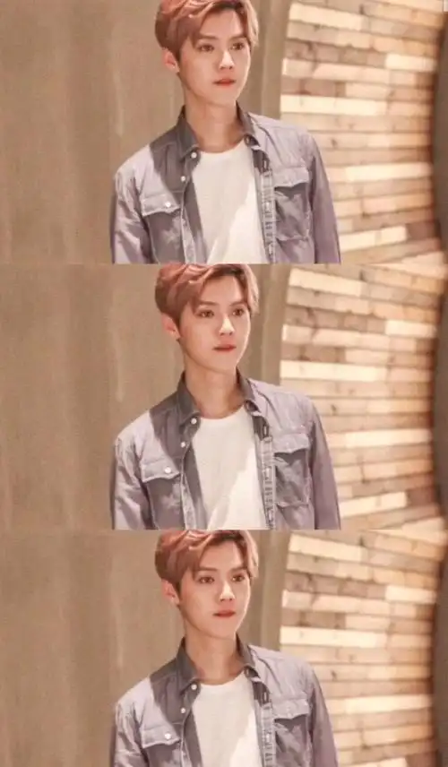 鹿晗壁纸三宫格