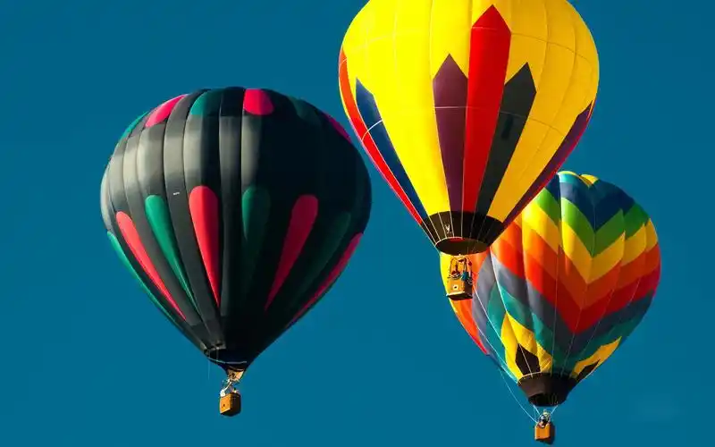 五颜六色的热气球唯美意境图片合集