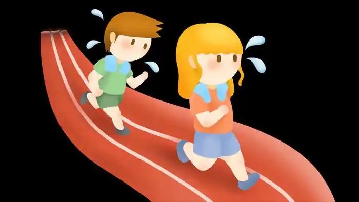 易用mg动画创意插画类运动跑步aep格式【视频下载】-包图网