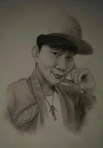 kimi建议林俊杰换个头像,并给jj即兴画了一个,惟妙惟肖!