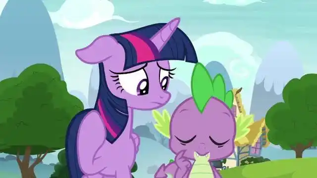 小马宝莉:紫悦很担心穗龙和龙族一起生活,会直接危害到他