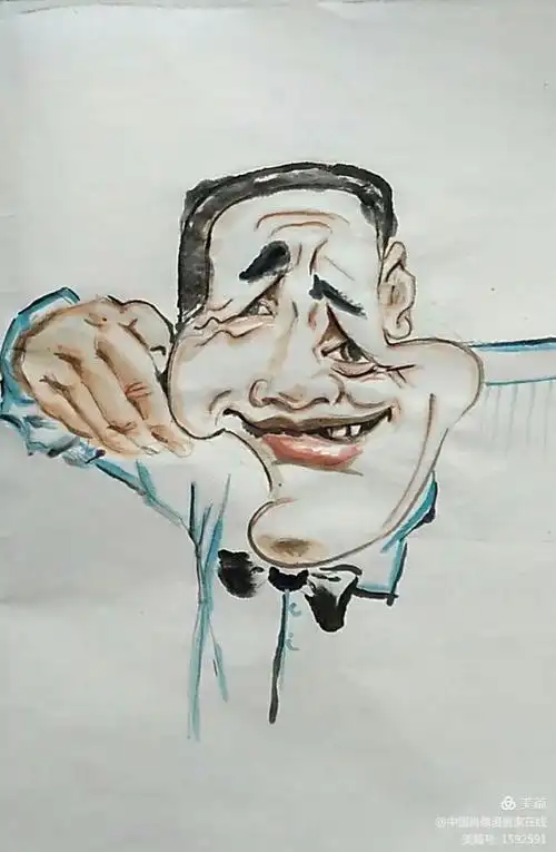 宋小宝:搞笑我是认真的 - 中国肖像漫画家在线 - 诚艺信艺术