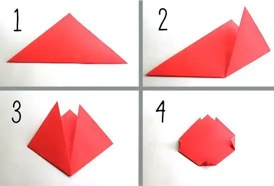 贺卡一   技能折纸 郁金香花苞的难易程度适中再配上一张明亮的