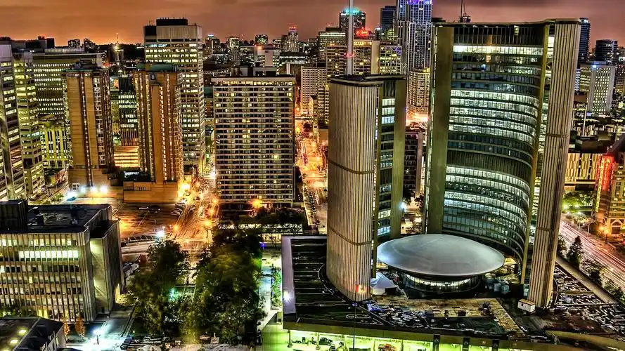 加拿大多伦多城市风光