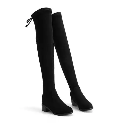 靴子长靴过膝靴冬女靴冬季女鞋过膝女靴长筒靴冬季女靴女冬靴子过膝