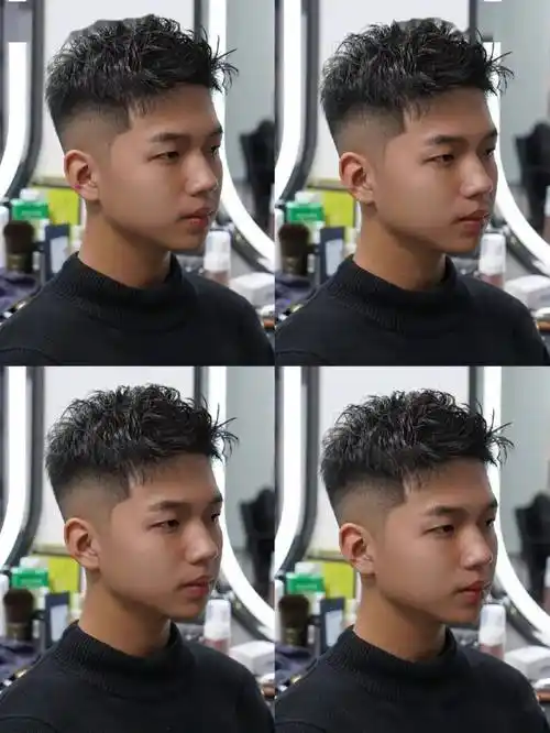 夏天男士短发就得这样烫(50款)_发型_网络_内容
