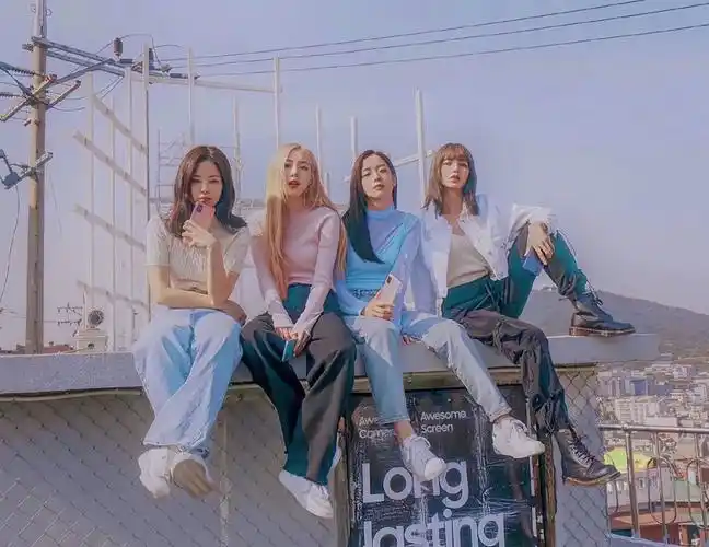 blackpink神仙团照,四闺女太好看喇叭