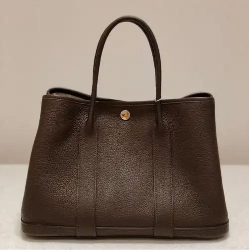 47534日本中古奢侈品爱马仕hermes花园包手提包30cm