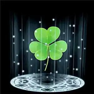 唯美清新的四叶草图片头像