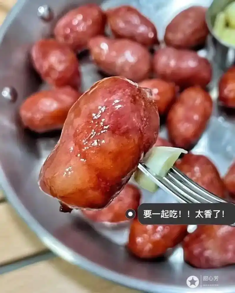 爆汁一口肠.新品‼️纯肉一口肠 一包一斤「肉丸篇」咬开能 - 抖