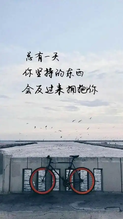 清新励志创意文字语录图片