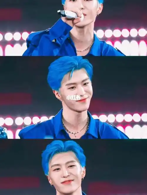 男明星就要染蓝头发丞丞