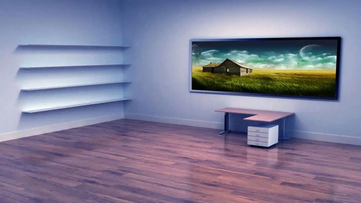 电脑桌面壁纸3d书房背景图片 #电脑桌面分区壁纸 #强迫症