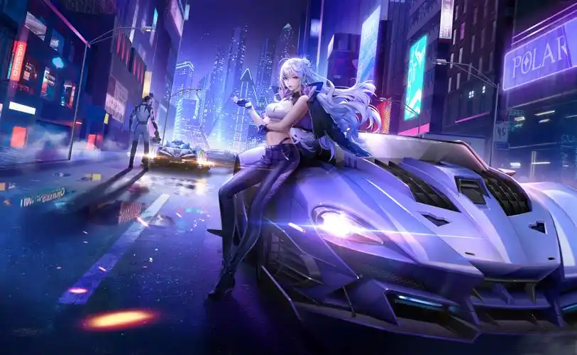 qq飞车(游戏静态壁纸) - 静态壁纸下载 - 元气壁纸