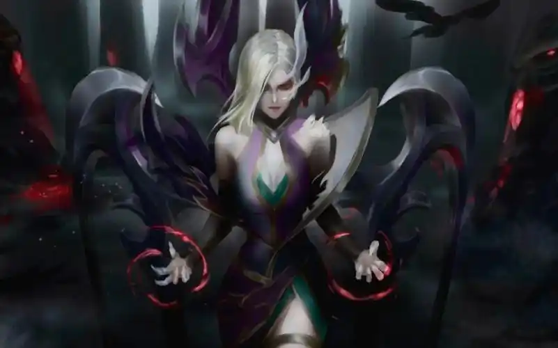 【板绘】魔女之王——莫甘娜_哔哩哔哩 (゜-゜)つロ 干杯~-bilibili