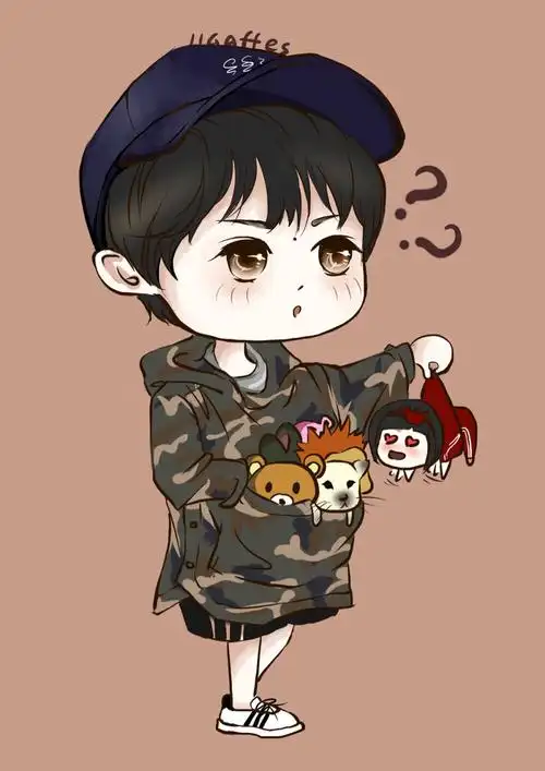 易烊千玺卡通 - 堆糖,美图壁纸兴趣社区