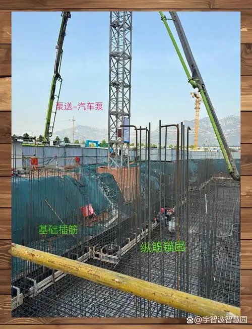 筏板基础混凝土浇筑施工