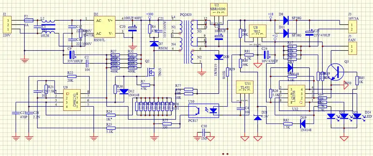 自己diy蓄电池充电器重头再来