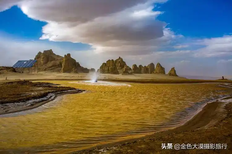 俄博梁最美的小众景点硫磺湖