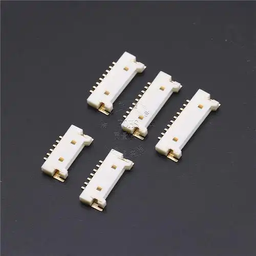 125mm贴片镀金超薄接插件母座连接器10p卧式pcb连接器