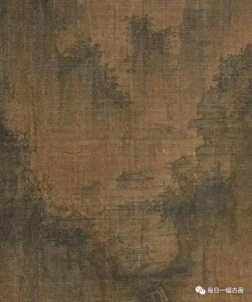 枕倚小山屏,萧疏入梦来|【北宋】李成《茂林远岫图》