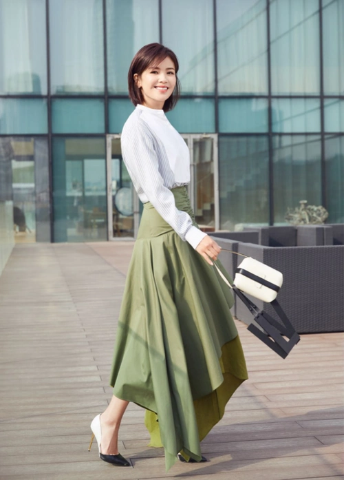 刘涛真会穿一身t恤完全没架子难怪招人喜欢