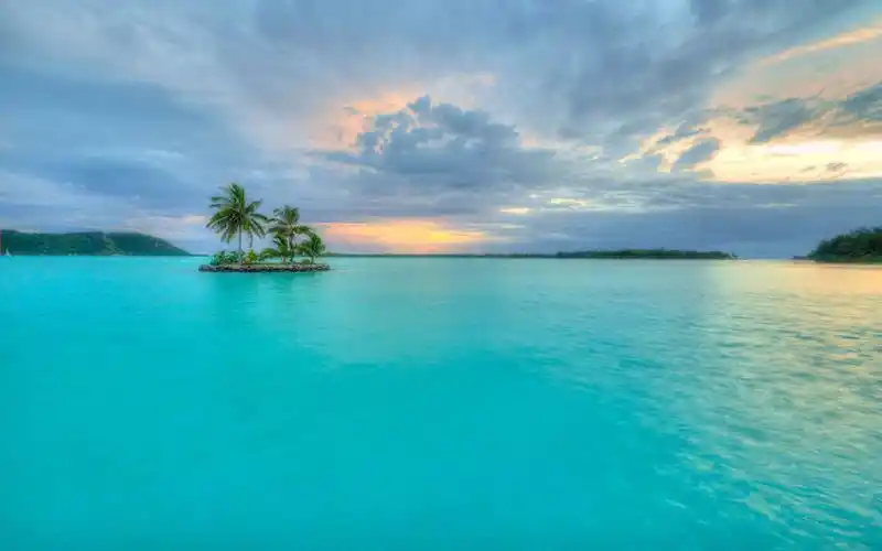 大溪地唯美大海风景桌面壁纸-风景壁纸-壁纸下载-美桌网