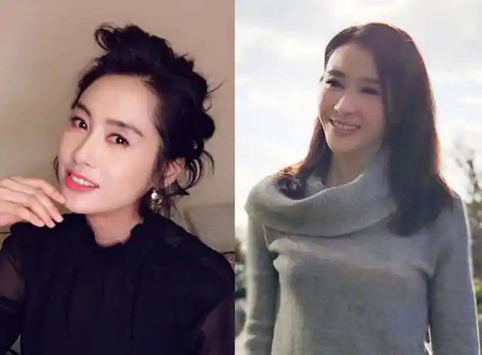 黎姿朱茵年轻合照曝光,朱茵竟不敌黎姿?网友:该换造型师