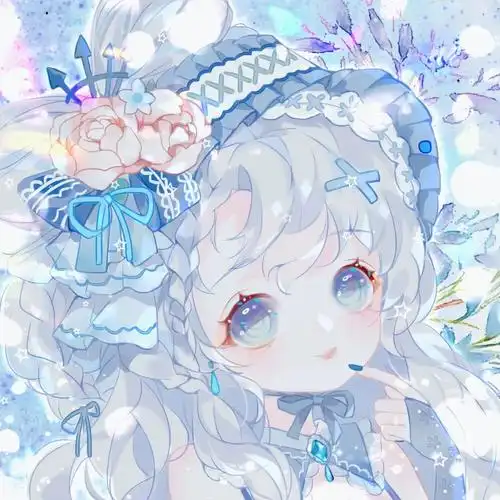 唯美仙气动漫女生头像