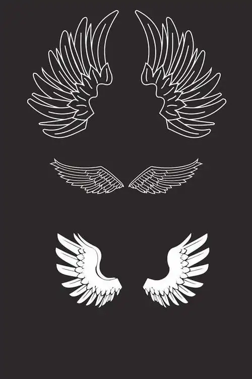 符号表情包小天使翅膀表情符号