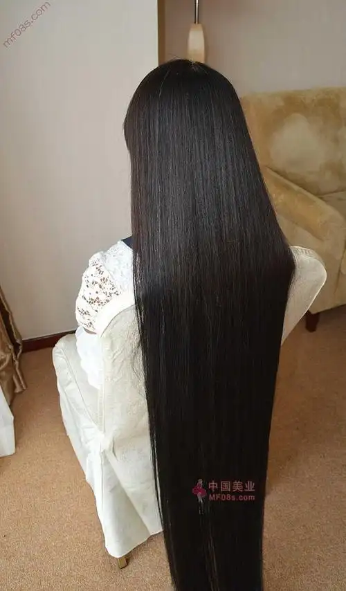 赤峰长发女窦艳红2米长发被剪全程图片30张回顾(4)