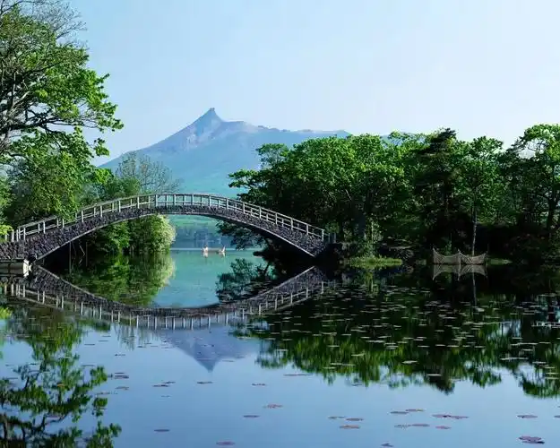 乡间小桥流水图片,小桥流水温馨唯美图片