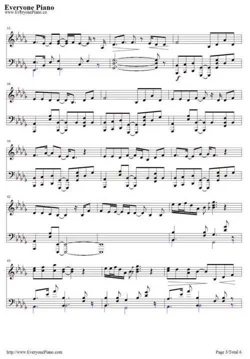 iseefire霍比特人2ed钢琴谱