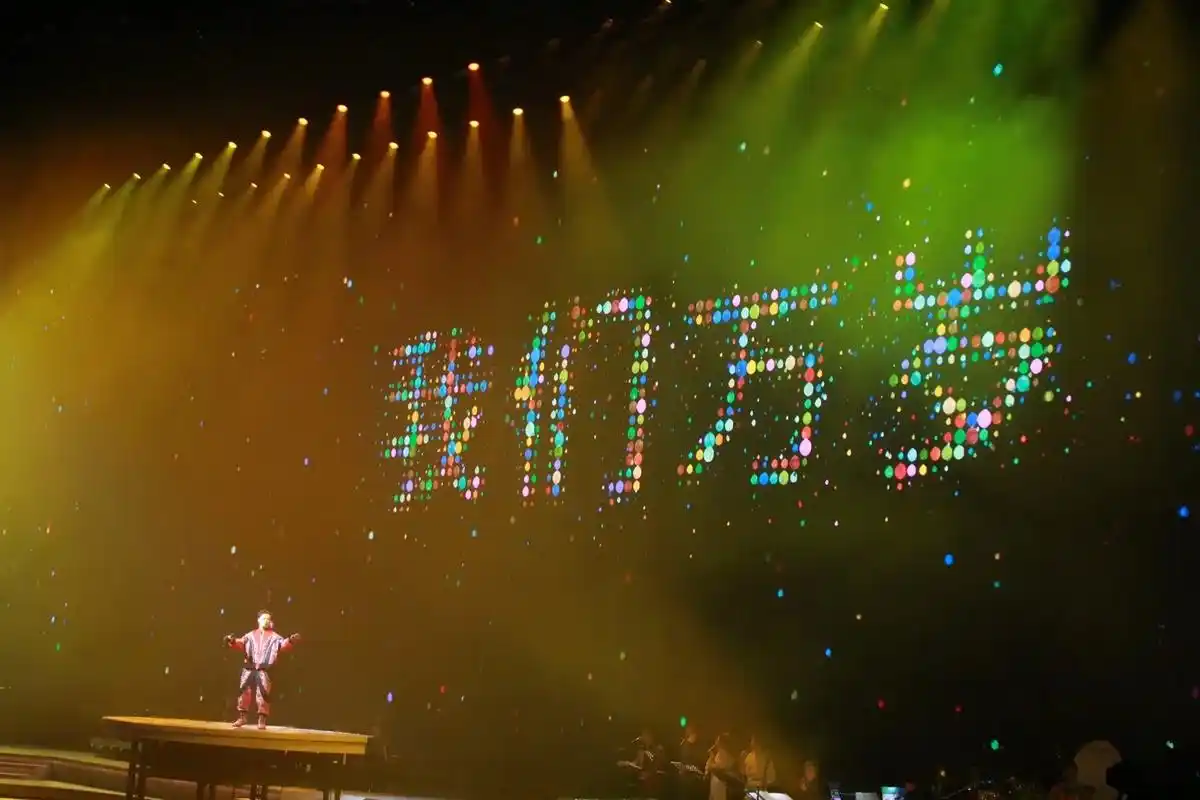 陈奕迅演唱会提词器背景图.eason的歌词太适合做朋友圈背景 - 抖音